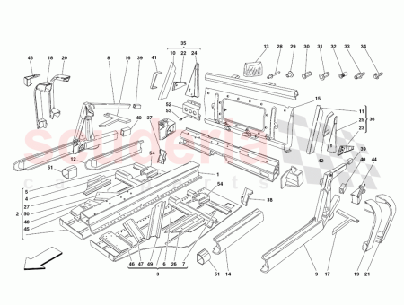 Photo of SOUS STRUCTURE LAT RALE AVANT GAUCHE…