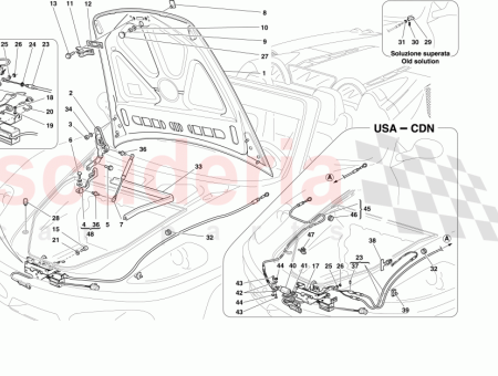 Photo of DISPOSITIF COMPLET DE BOUTON D OUVERTURE DU COUVERCLE…