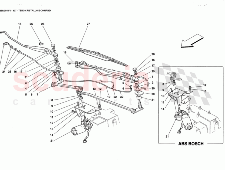 Photo of SUPPORT DE FIXATION DU MOTEUR D ESSUIE GLACE…