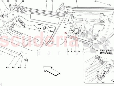 Photo of PANNEAU DE PORTE LAT RALE DROITE…