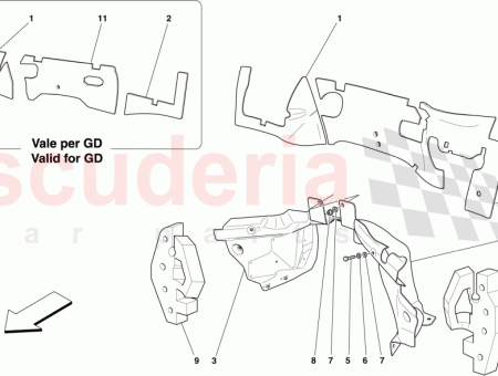 Photo of BOUCLIER THERMIQUE DE PARE FEU C T GAUCHE…