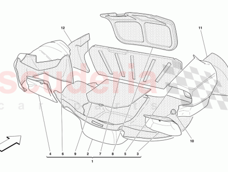 Photo of COUVERCLE DE COFFRE DE ROUE DE SECOURS…