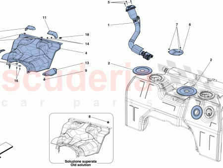 Photo of GOULOT DE REMPLISSAGE DE CARBURANT COMPLET AVEC TUYAUX…