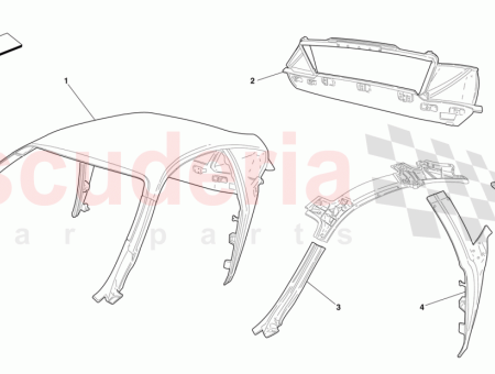 Photo of MOULURE DE LUNETTE ARRI RE…