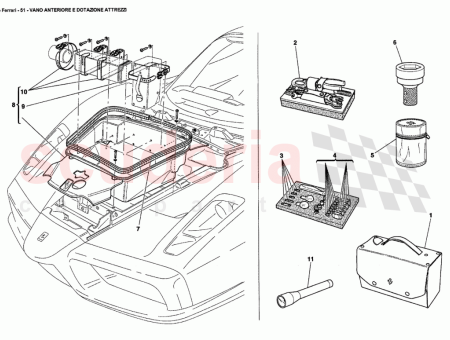 Photo of SAC DE LA TROUSSE OUTILS COMPL TE…