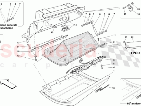 Photo of SUPPORT DE COUVERCLE DE BO TE GANTS…