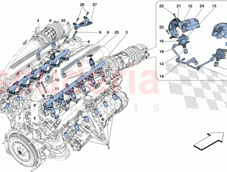 Photo of TUYAU DE CARBURANT AVANT DROIT COMPLET…