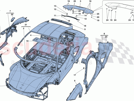 Photo of SUBFRAME DE LA CLOISON DE L CRAN ARRI…