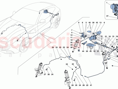 Photo of TUYAU DU RACCORD TROIS VOIES LA SECTION DE…
