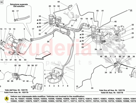 Photo of TUYAU DU BAS DE CAISSE AU PARE FEU…