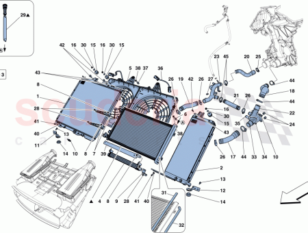 Photo of SUPPORT DE FIXATION DU RADIATEUR DE FLUIDE DE…