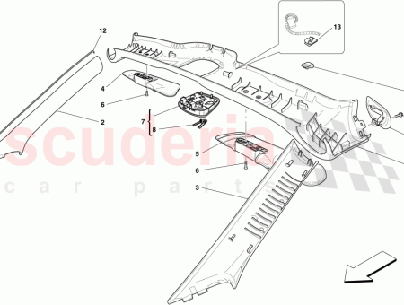 Photo of L H SUN VISOR NOIR…