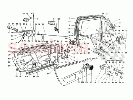 Photo of POIGN E INT RIEURE DROITE AVEC REV TEMENT…