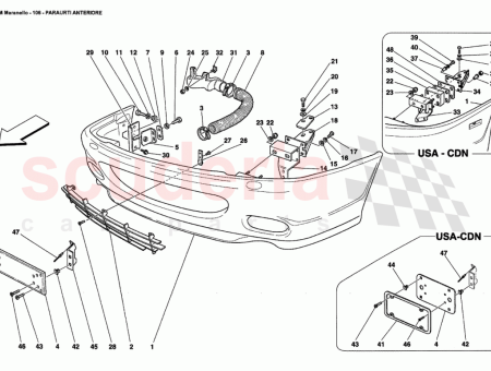 Photo of GRILLE DE PARE CHOCS AVANT COMPL TE…