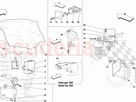 Photo of ECU DE CONTR LE DE L AMORTISSEUR…