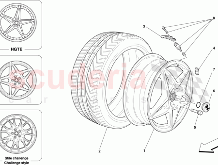 Photo of ROUE AVANT 19 PNEU ARRI RE 19…