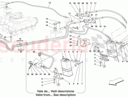 Photo of TUYAU DE LA VALVE ANTI VAPORATION DU C…