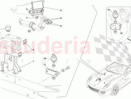 Photo of SUPPORT DE FIXATION DE L ACCELERATEUR AVANT…