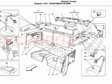 Photo of PANNEAU DE GARNITURE DU DOSSIER ARRI RE DROIT…