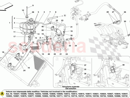Photo of TUYAU DE REFOULEMENT DU MOTEUR AU RADIATEUR…