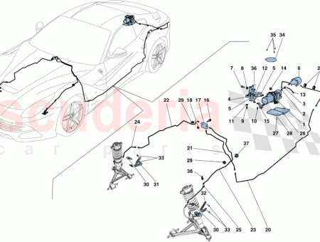 Photo of TUYAU DU SYST ME DE LEVAGE SECTION ARRI…