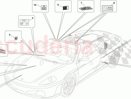 Photo of TYRE PRESSURE MONITORING SYSTEM LABEL…
