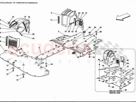 Photo of BOUCLIER ARRI RE SOUS LA CARROSSERIE…