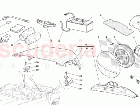 Photo of CAPOTE PLIANTE EN TISSU COMPL TE…