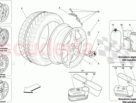 Photo of ROUE AVANT 19 PNEU ARRI RE 19…