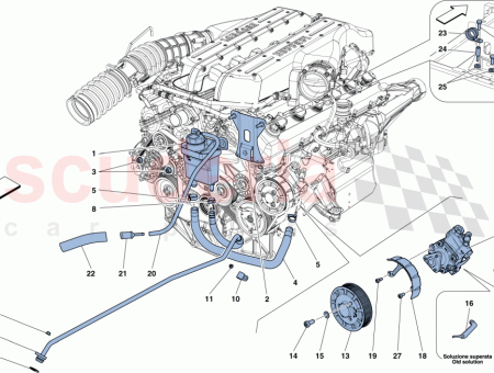 Photo of TUYAU DU R SERVOIR LA POMPE DE DIRECTION…
