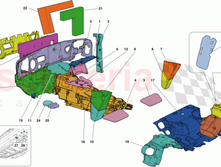 Photo of ISOLATION DU DESSOUS DU TABLEAU DE BORD DROIT…