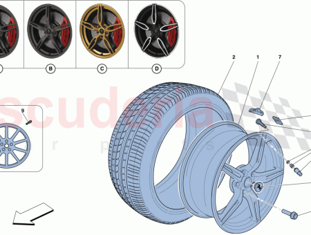Photo of JANTE AVANT DE 20 POUCES…