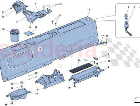 Photo of UNIT DE LA CONSOLE DU TUNNEL CENTRAL…