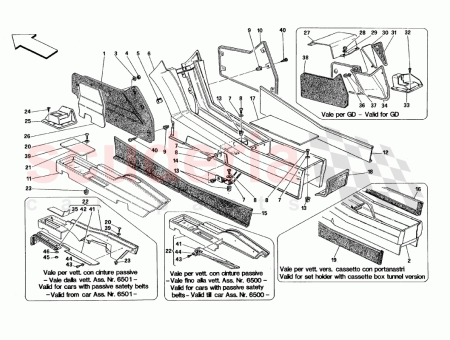 Photo of CONSOLE DE FREIN DE STATIONNEMENT COUVERTE AVEC PROTECTION…