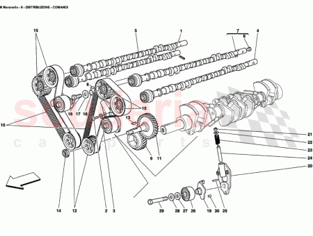 Photo of ARBRE CAMES D CHAPPEMENT DROIT COMPLET…