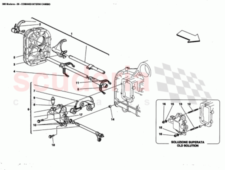 Photo of TIGE DE COMMANDE DE LA MARCHE ARRI RE…