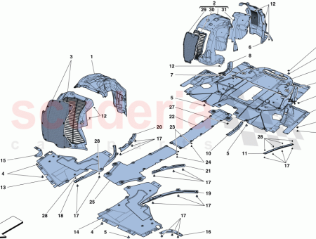 Photo of BOUCLIER DE BAS DE CAISSE ARRI RE…