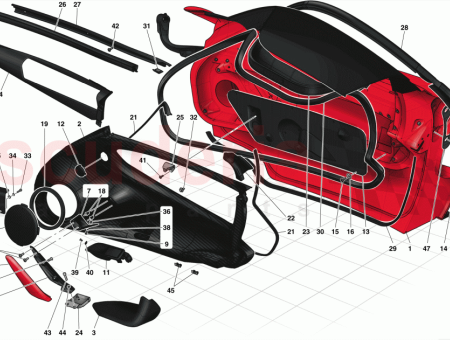 Photo of COUVERCLE DU STABILISATEUR DE LA PORTE LAT RALE…