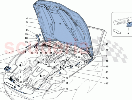 Photo of COUVERCLE DU COMPARTIMENT MOTEUR…