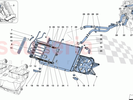 Photo of TUYAU DE RETOUR D EAU SUR LE MOTEUR…