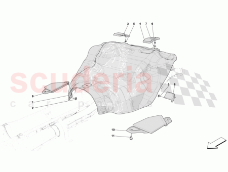 Photo of COMPL RH LOWER RETAINER…