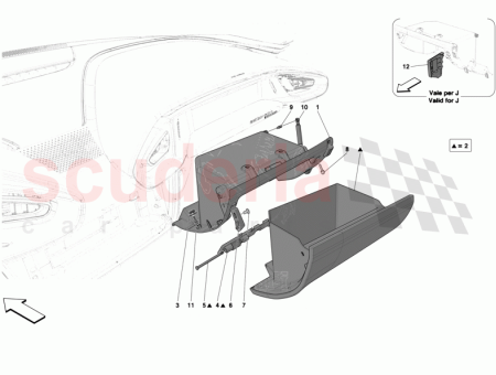 Photo of PORTE DE BO TE GANTS COMPL TE…