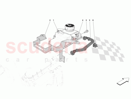 Photo of HOSE FROM BRAKE OIL TANK TO IPB…