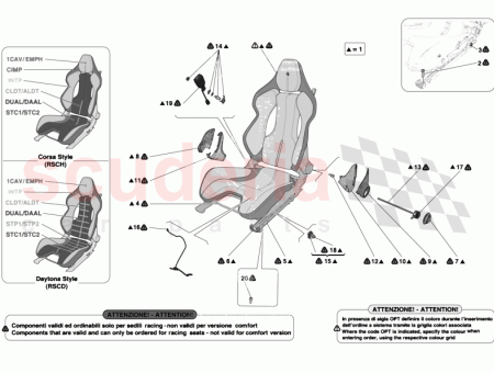Photo of COMPL RH RACING SEAT…