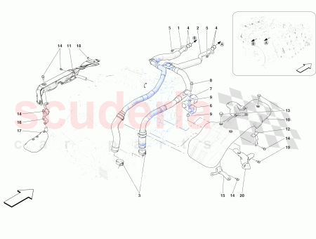 Photo of SUPPORT ARRI RE DU BOUCLIER GAUCHE…