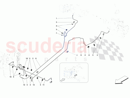 Photo of CONDUITE DE FREIN AVANT DROITE…