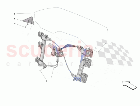 Photo of TRIANGLE DE PORTE RH GARNITURE…