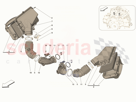 Photo of TUYAU D ADMISSION D AIR LH…