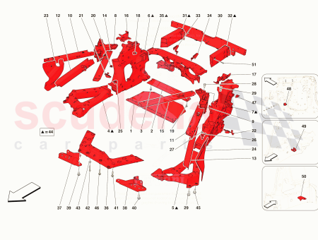 Photo of DIAGONALE INTERNE DU COMPARTIMENT MOTEUR RH SUP RIEUR…