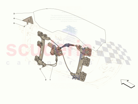 Photo of TRIANGLE DE PORTE RH GARNITURE…